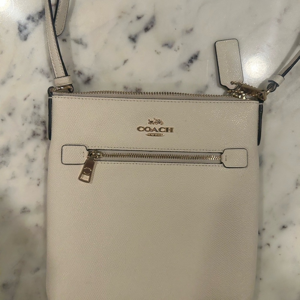 Coach Beige Crossbody Bag